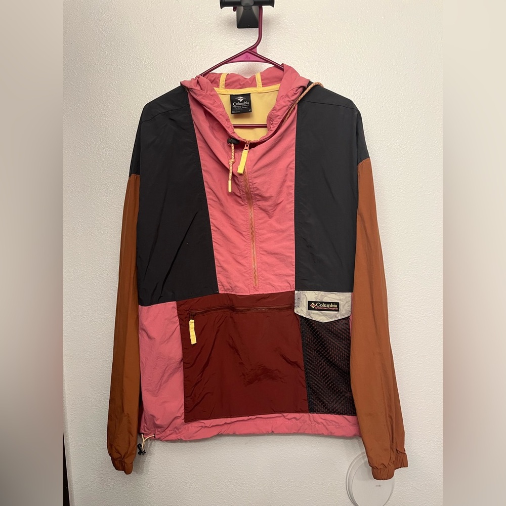 Columbia Colorblock Windbreaker Jacket